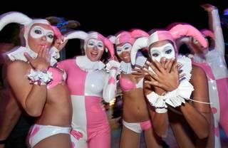 The third and final night of the 2012 Electric Daisy Carnival at Las Vegas Motor Speedway on Sunday, June 10, 2012.